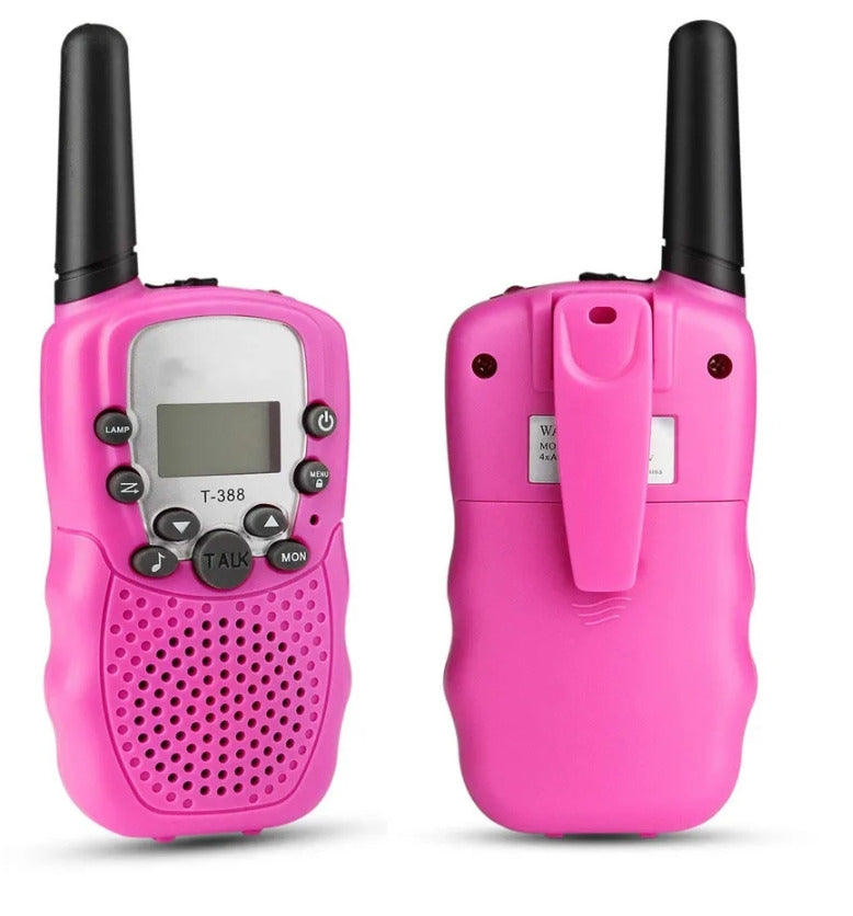 Walkie-Talkie 3km för Utomhus & Arbete - 2-Pack