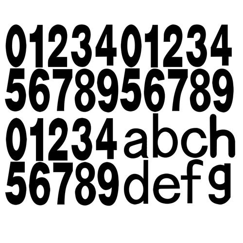 Husnummerskylt med LED - Skylt till Hus / Husnummer - Solcell