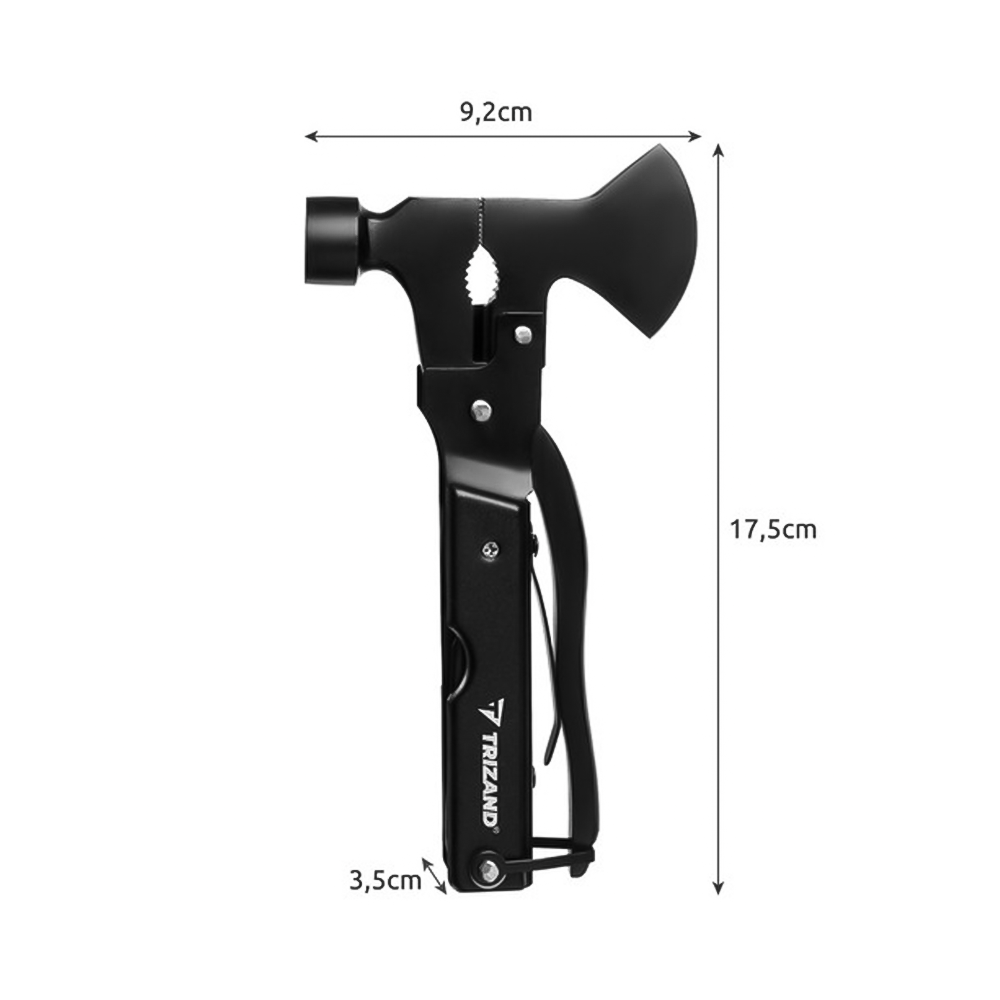 Multiverktyg för Friluftsliv - 17 Funktioner i 1