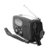 Nödradio med Solcellsladdare & Powerbank