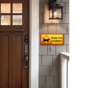 Varningsskylt Katt - Välj Variant!