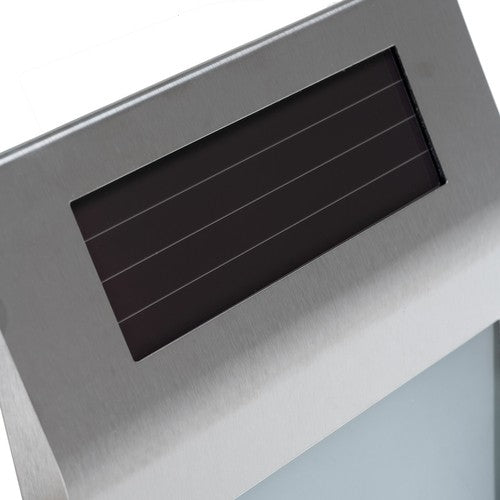 Husnummerskylt med LED - Skylt till Hus / Husnummer - Solcell