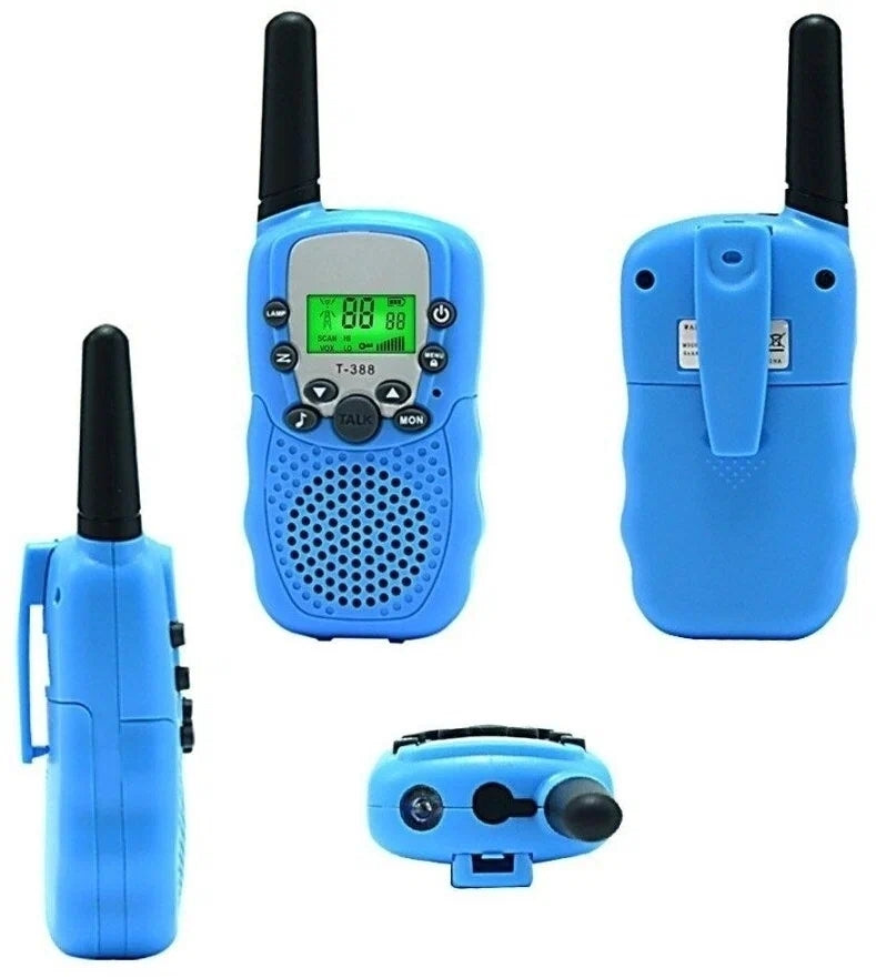 Walkie-Talkie 3km för Utomhus & Arbete - 2-Pack