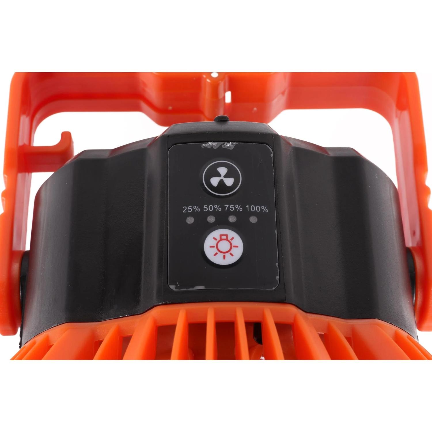 Trådlös Fläkt med LED-lampa & Krok