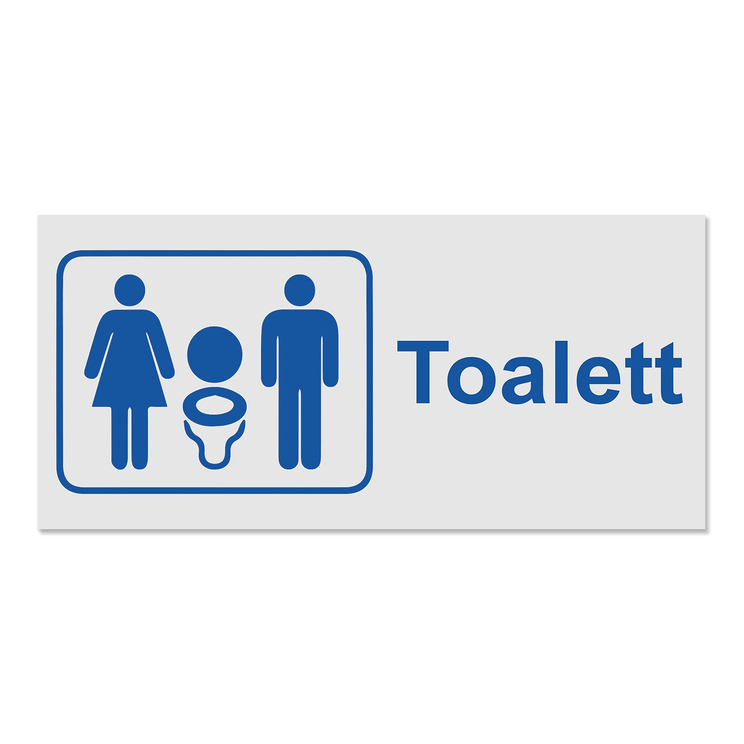 Skyltar Toalett & WC - Välj Variant!