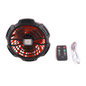 Trådlös Fläkt med LED-lampa & Krok