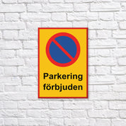 Parkeringsskylt - Parkering - Välj Variant