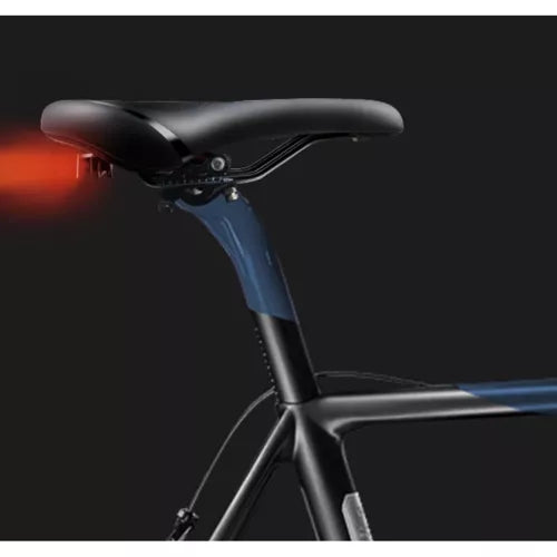 Cykelsadel med USB LED-lampa - Sadel för cykel