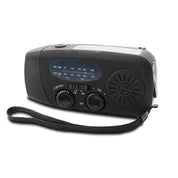 Nödradio med Solcellsladdare & Powerbank