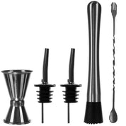 Bartender Kit med Shaker & Tillbehör - Barset / Cocktail Set