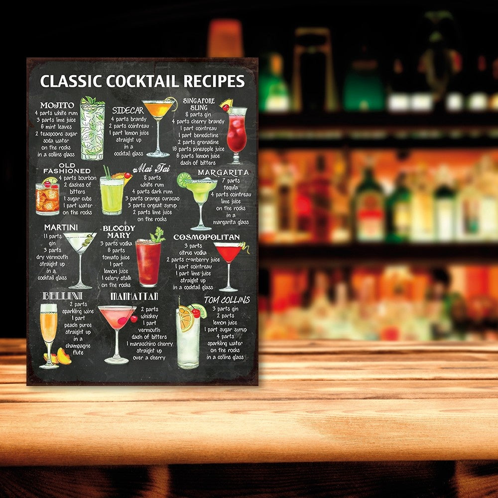 Drinkmeny Skylt - Cocktailrecept
