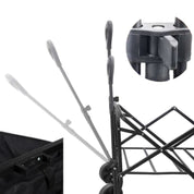 Hopfällbar Vagn / Skrinda - Transportvagn - 100 kg