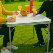 Hopfällbart Bord med 4 Pallar