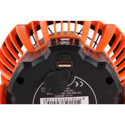 Trådlös Fläkt med LED-lampa & Krok