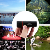 Monokulär Kikare - 10x Förstoring med 25mm Objektiv