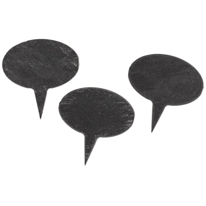 4-Pack Plantetiketter / Växtetiketter - Griffeltavla