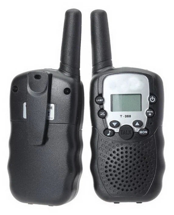 Walkie-Talkie 3km för Utomhus & Arbete - 2-Pack