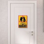 Stör Ej Skylt - Jag Spelar Roblox