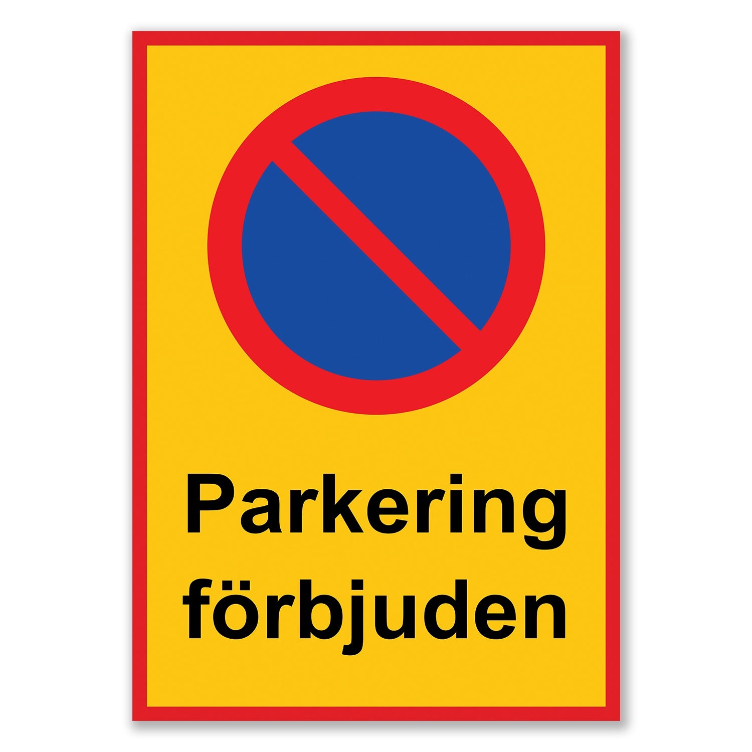 Parkeringsskylt - Parkering - Välj Variant