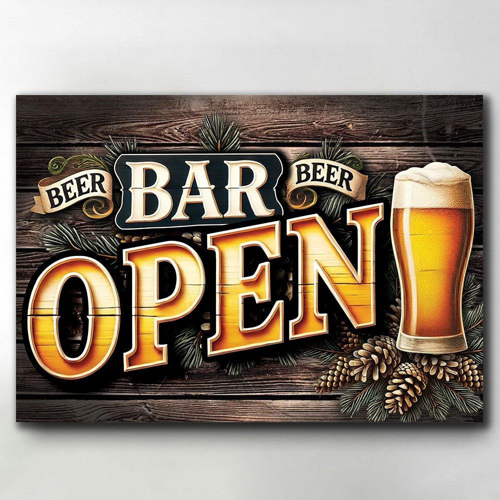 ÖL Skylt - Dekorativ Inredning till Bar