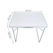 Hopfällbart Bord - 70x60cm