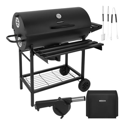 Kulgrill med tilbehør
