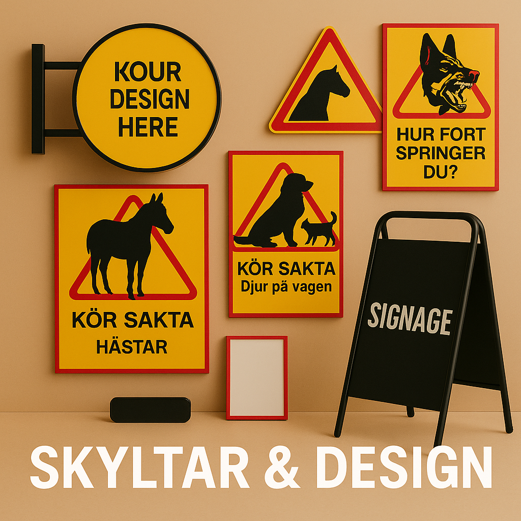 Skyltar & Design