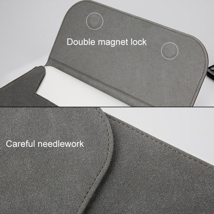 13,3" Laptopfodral / Datorväska / Macbook - Läder - Välj färg