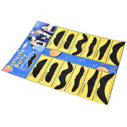 Självhäftande Mustasch för Maskerad – 12-Pack