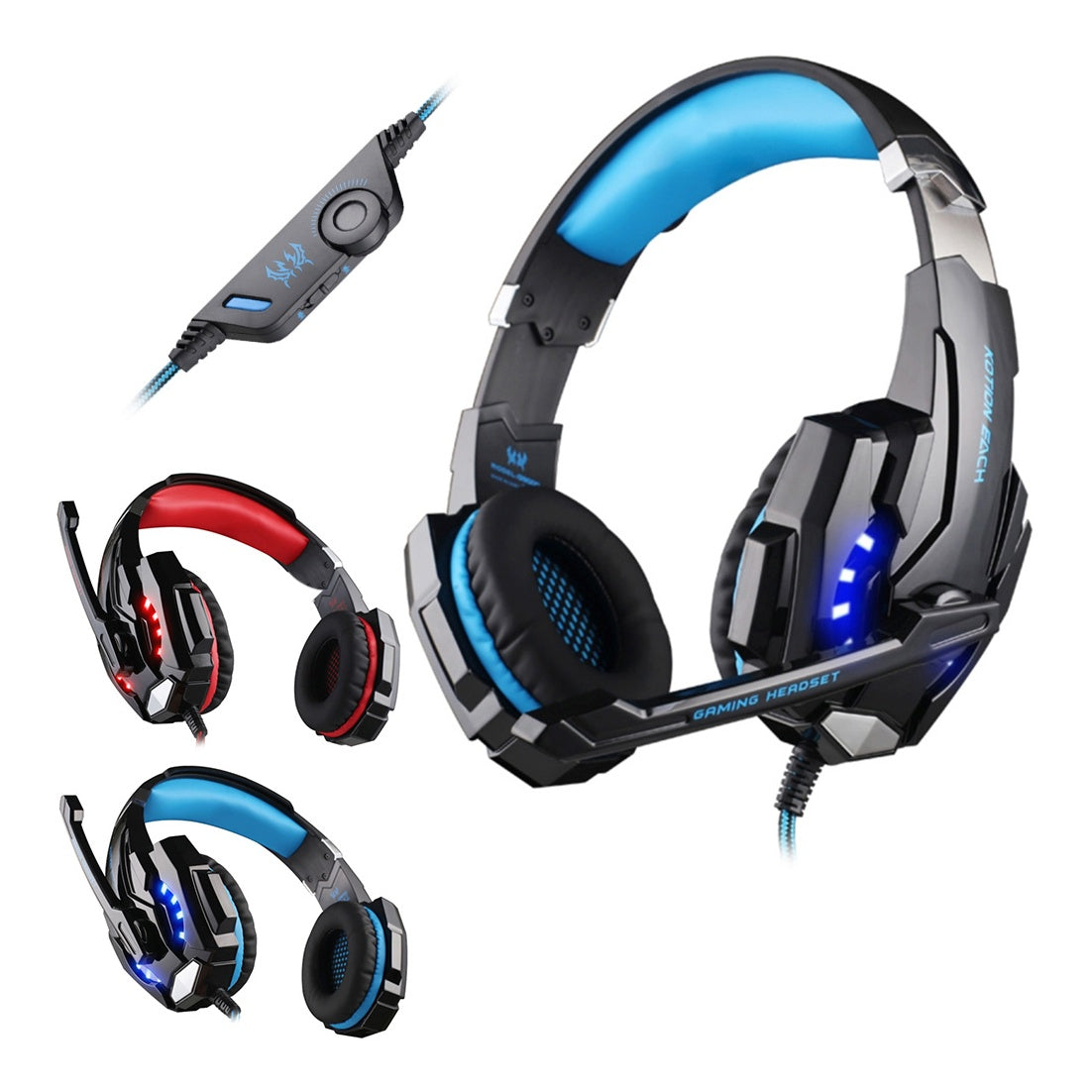 Hörlurar till PS4 & PC - Gaming / Headset Kotion Each G9000