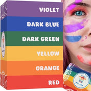 Holi Färgpulver / Festival Pulver - 6x100g