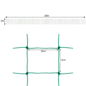 Växtnät / Stödnät för Växter - 2x20m