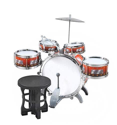 Mini Trumset för Barn / Mini Trummor - 5-delar