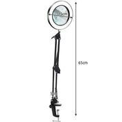 Skrivbordslampa Förstoringsglas med Klämma - LED Bordslampa