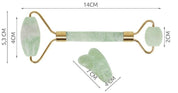 Ansiktsmassage / Massage Jade Roller - Massera ansiktet