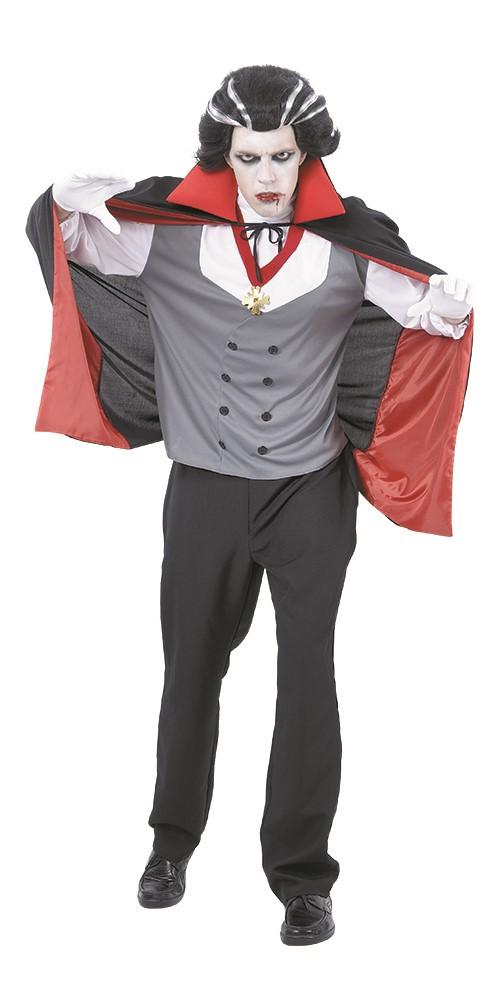 Vampyr Maskeraddräkt - Halloween Kostym