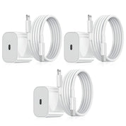 Snabbladdare för iPhone - Adapter + Kabel 20W USB-C