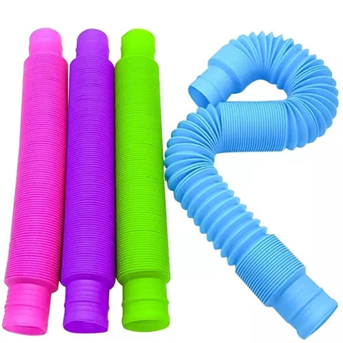 10-Pack - Pop Tube - Fidget Toys - Leksak / Sensory