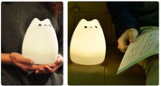 LED-lampa / Trådlös Nattlampa - Kattunge