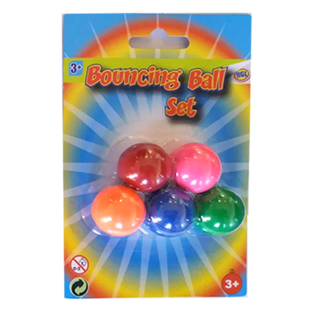 5-Pack - Studsbollar / Gummibollar - 2 cm