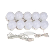 LED-lampor till Sminkspegel - 10-Pack