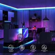 10 Meter - LED-Strip Lights med RGB / Ljusslinga / LED-list