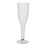 10-Pack Champagneglas i Plast / Plastglas - 100ml