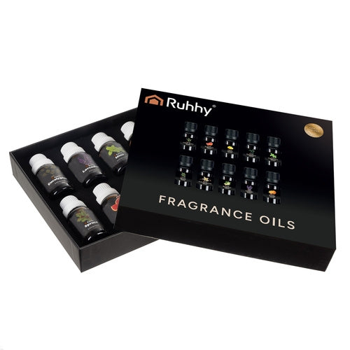 10-Pack - Doftolja / Parfymolja för Aromalampor - Olika dofter