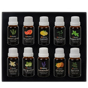 10-Pack - Doftolja / Parfymolja för Aromalampor - Olika dofter