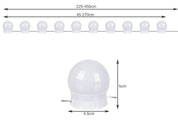 LED-Lampor till Sminkspegel - 10-Pack