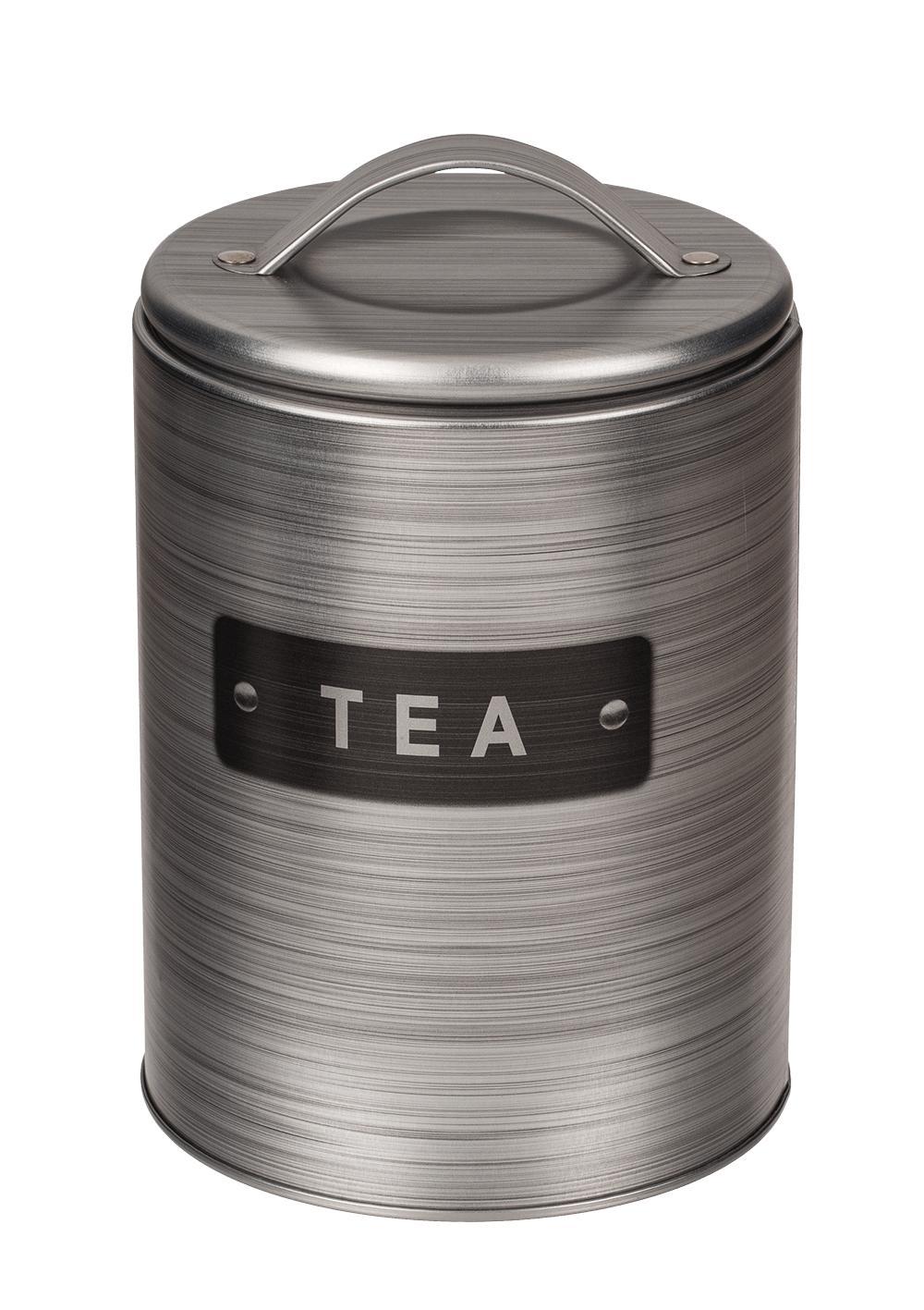 Rund Metallburk - Välj mellan Kaffe, te & socker