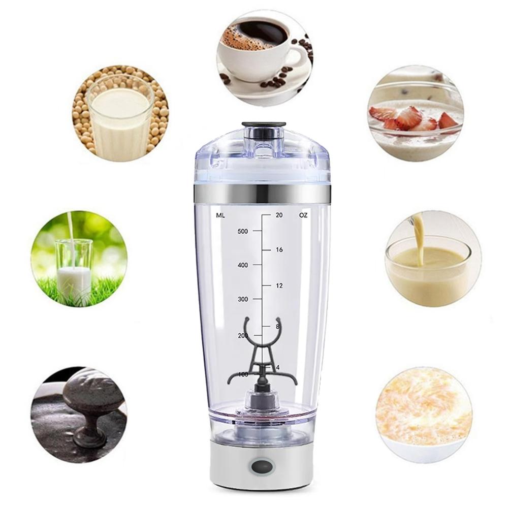 Protein Shaker / Elektrisk Mixer - 500 ml