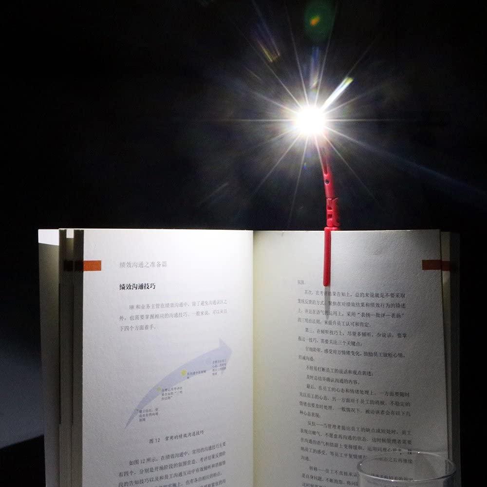 Boklampa - Läslampa / LED-lampa med Klämma - Lampa till Bok