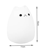 LED-lampa / Trådlös Nattlampa - Kattunge